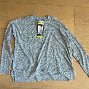 Lucky Brand Heather Gray Sweater